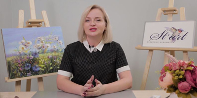 Пишем заключительную итоговою работу «Цветущий луг» (часть 3) - St'Art