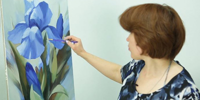 Прописываем детально лепестки и листья - St'Art